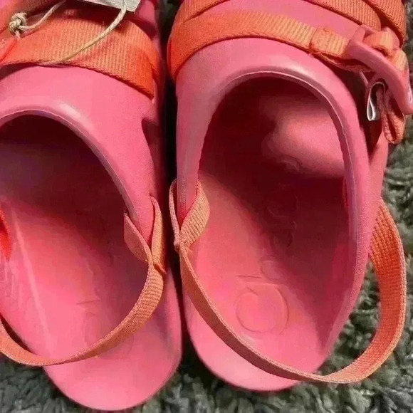 New Chaco Chillos Sports Beach Sandals Rose Kids Size 4 - Picture 8 of 8